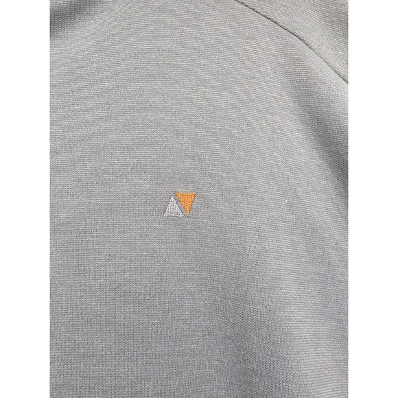 NWT Magic Marine Men's 1/4 Zip Pullover Long Sleeve Gray White Trim Size 2XL - Picture 4 of 8